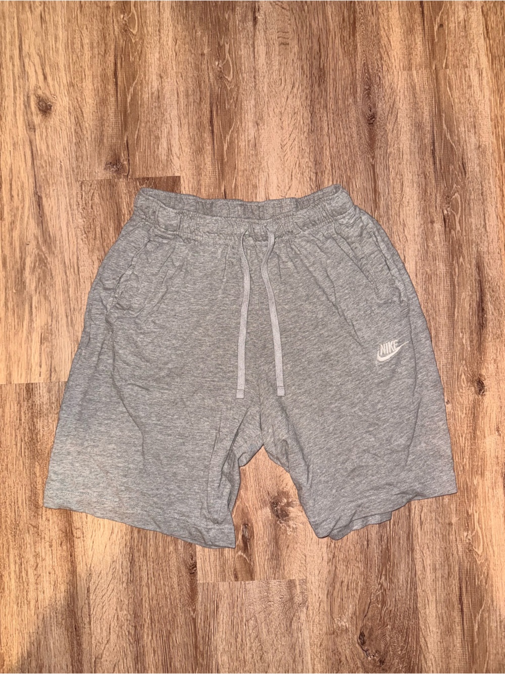 Nike Gray Athletic Club Fleece Shorts